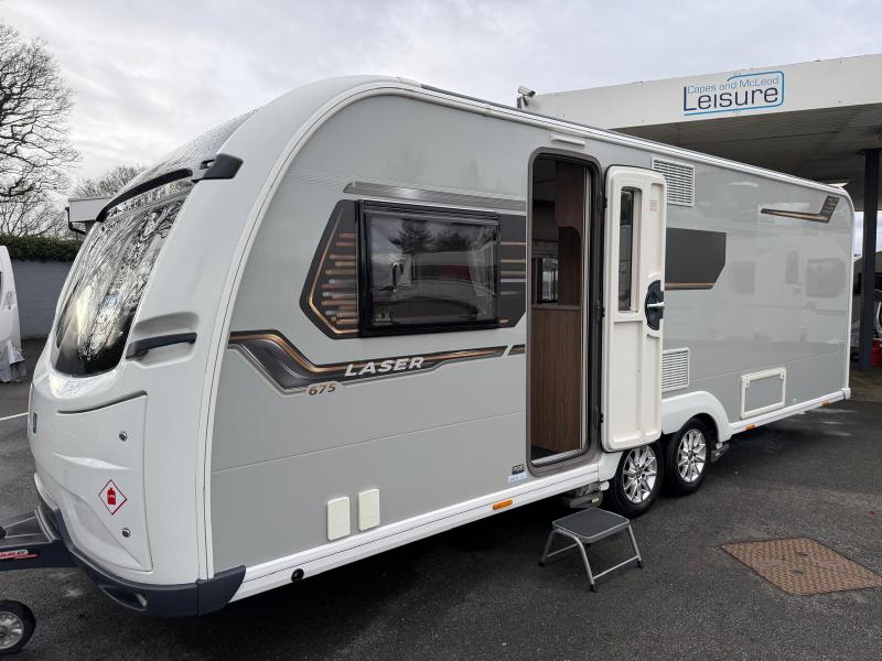 2019 Coachman Laser 675 (Transverse Island Fixed Bed)