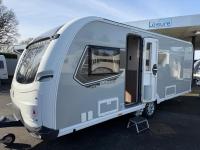 2021 Coachman Laser 575 (8ft Wide Transverse Island Fixed Bed) Solar Panel, Motor Mover