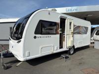 2022 Bailey Unicorn Vigo (Transverse Island Bed, ALDE, Solar) IMMACULATE Just Arrived