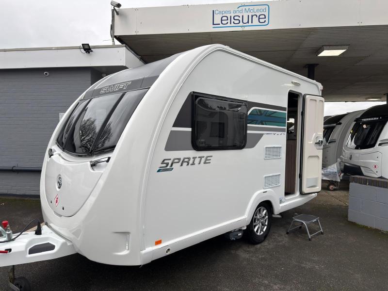 2024 Swift Compact (6′ 8″ Wide, 1100kg MPTLM), Motor Mover, IMMACULATE, Just Arrived
