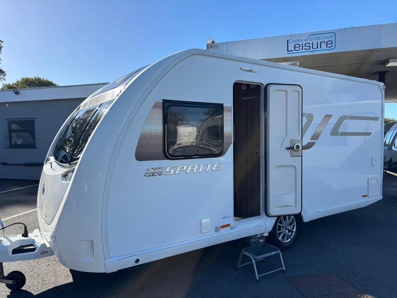 2022 Sprite Alpine 4 FB – Lightweight Fixed Bed C/W Motor Mover***Now Sold***