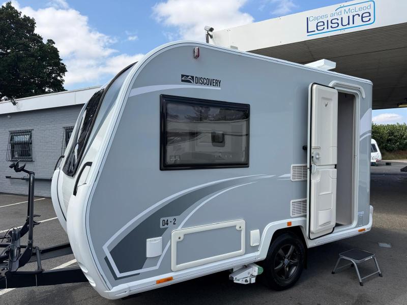 2020 Bailey Discovery D4-2 (Lightweight 2 Berth) Bike Rack, Solar Panel, Motor Mover
