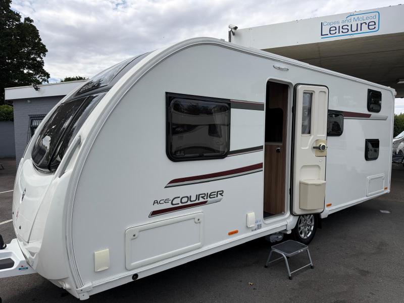 2017 Swift Courier (6 Berth Fixed Bunks) Motor Mover, Solar Panel, IMMACULATE
